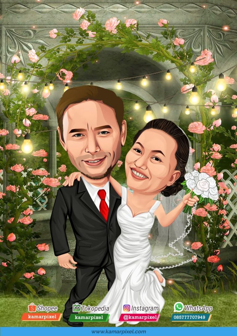 Karikatur Couple Pasangan