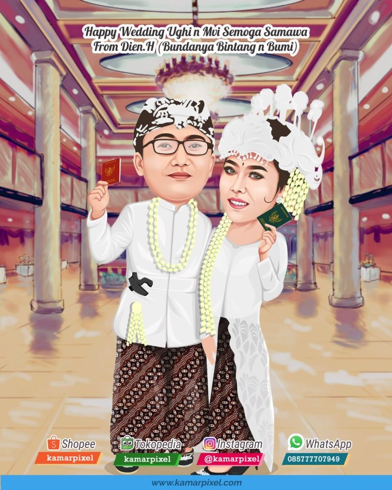Karikatur Couple Sunda