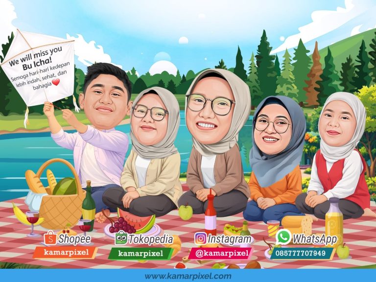 Karikatur Farewell Perpisahan Grup Tamasya