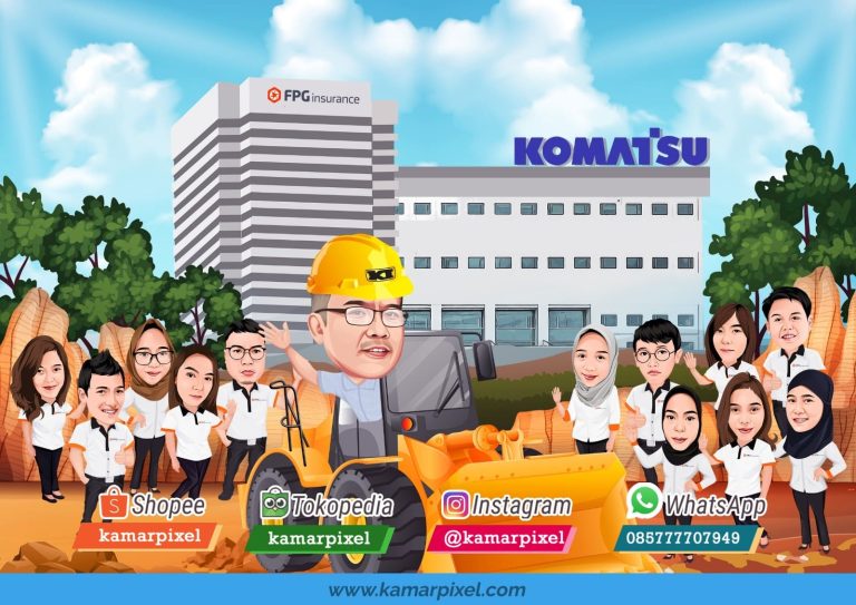 Karikatur Farewell Perpisahan Grup Tambang