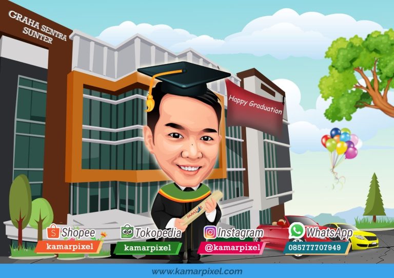 Karikatur Kelulusan 8