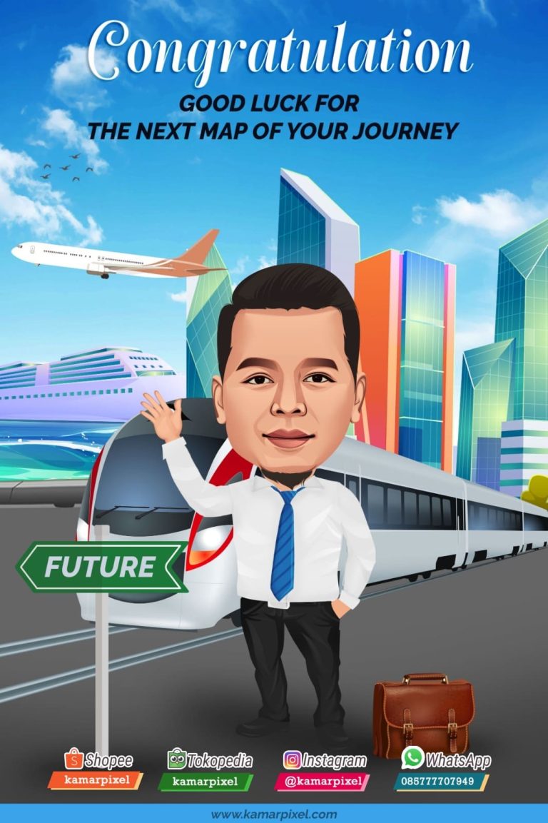 Karikatur Resign Kantor Kereta Api