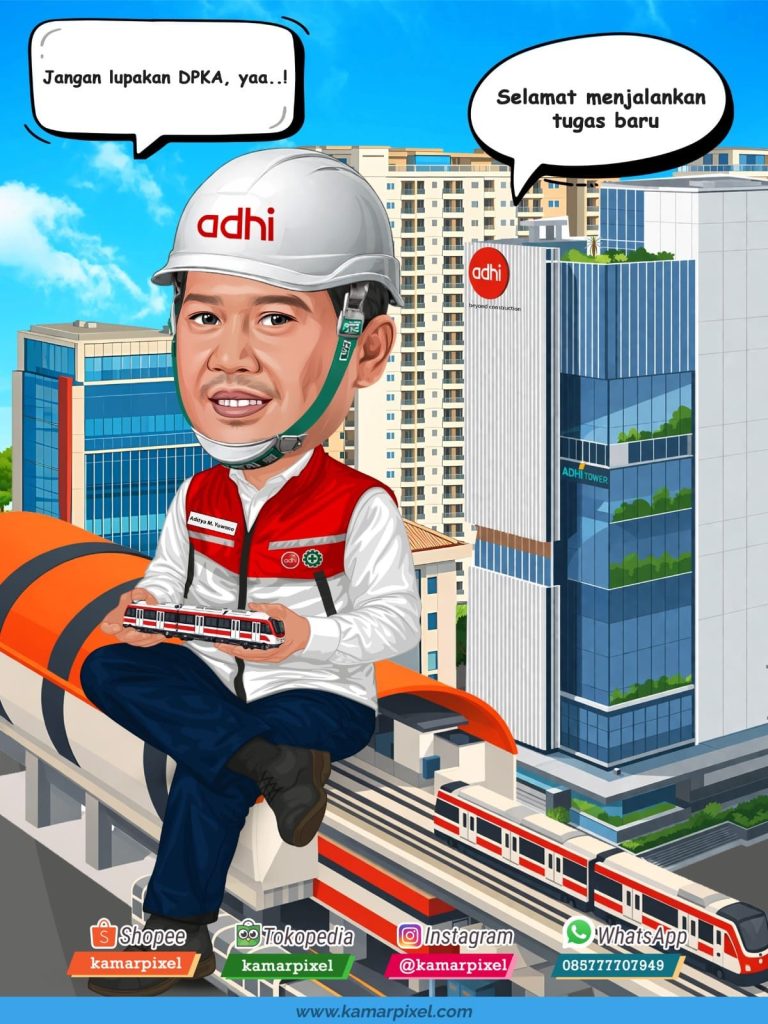 Karikatur Resign Kantor Tema Adhi Karya