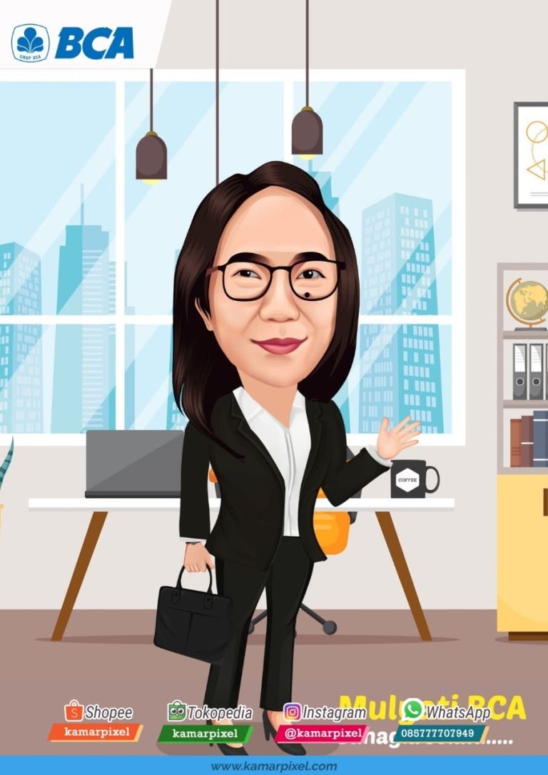 Karikatur Resign Kantor Tema BCA