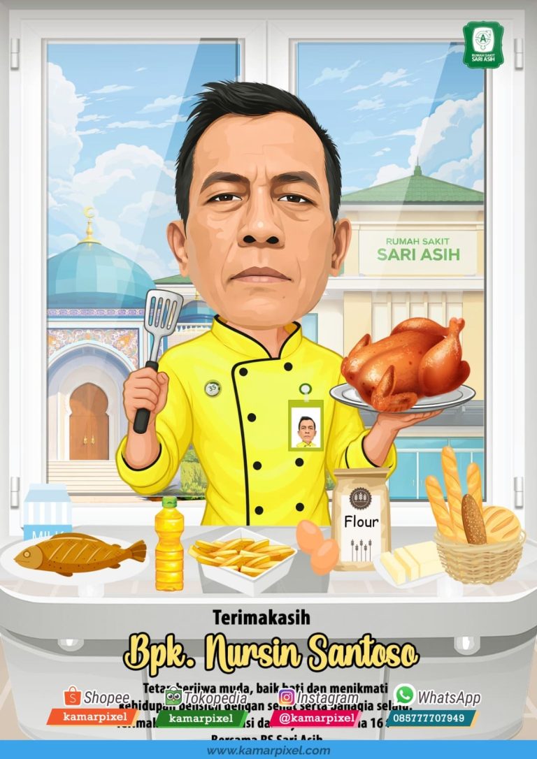 Karikatur Resign Kantor Tema Koki