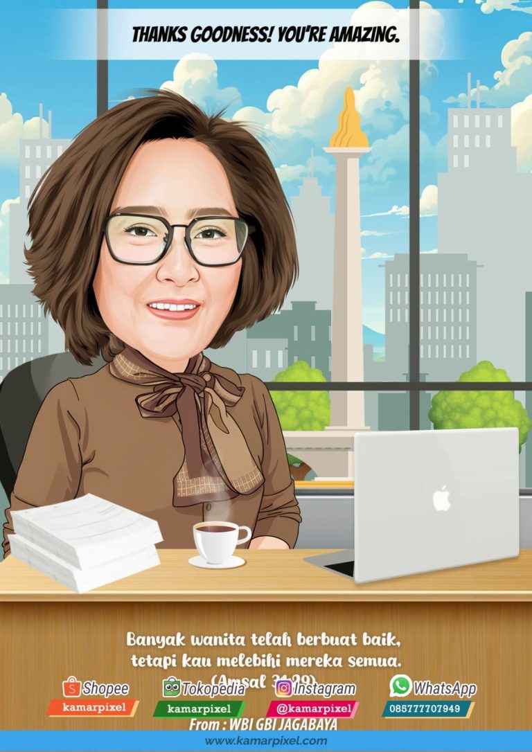 Karikatur Resign Kantor Tema Monas