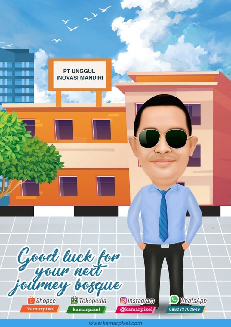 Karikatur Resign Kantor Tema Perumahan