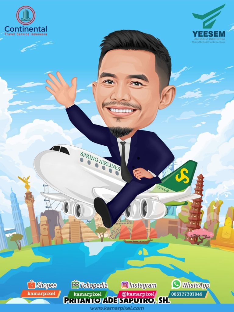 Karikatur Resign Kantor Tema Pesawat Citilink