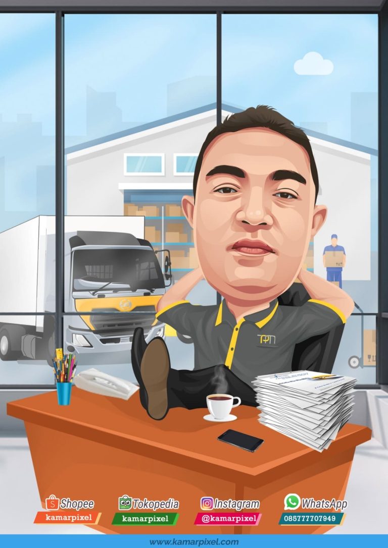 Karikatur Resign Kantor Unik