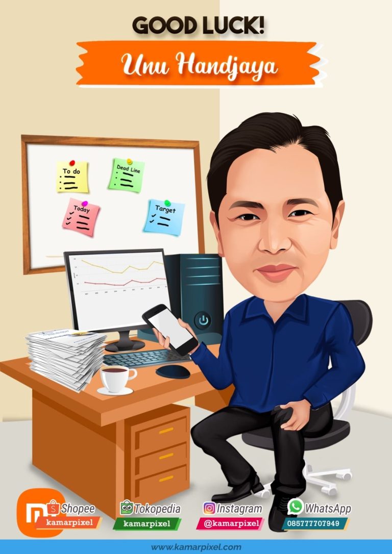 karikatur ulang tahun analisis